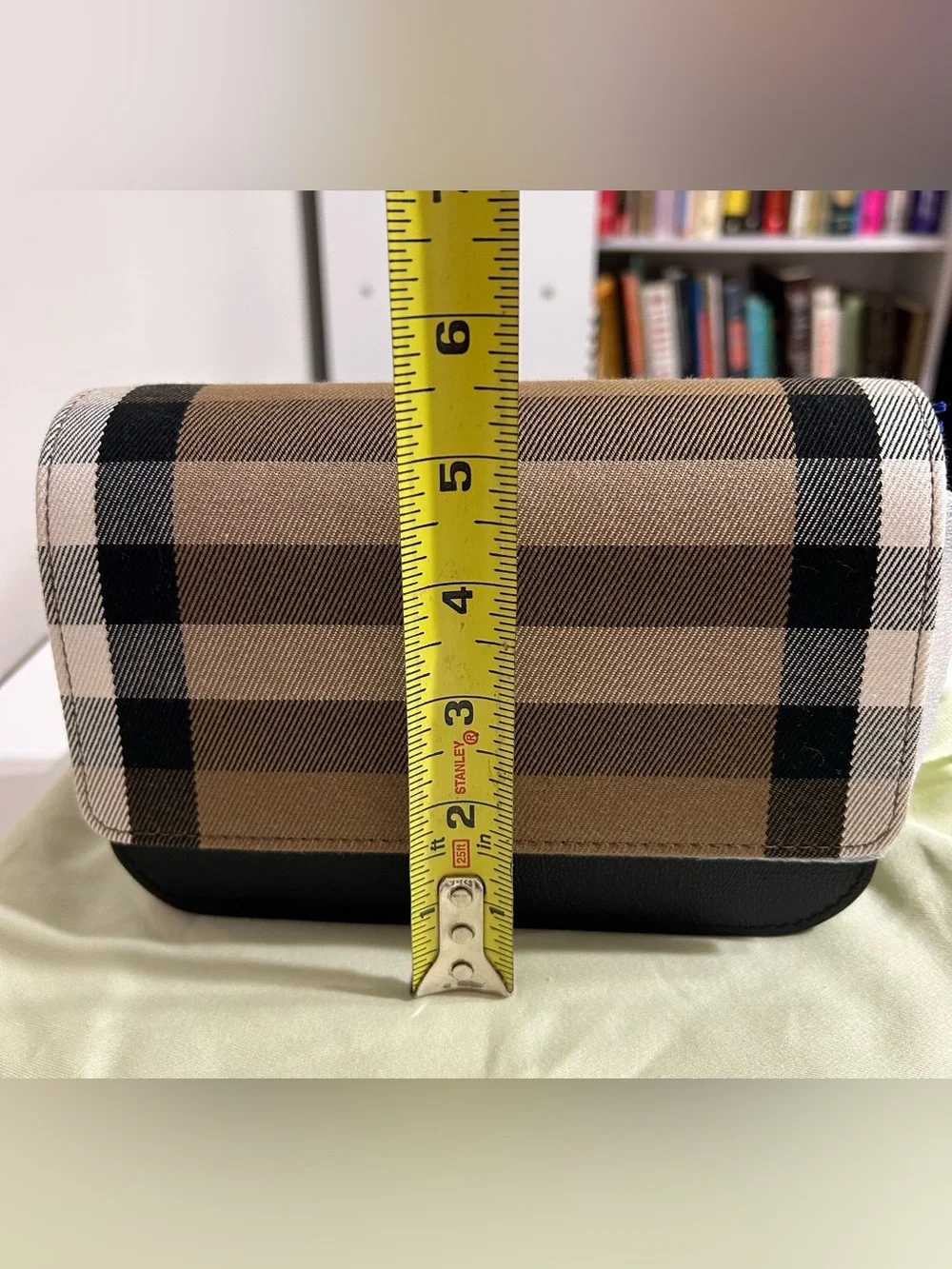 NWT Authentic Burberry Madison Clutch Or Crossbody Bag